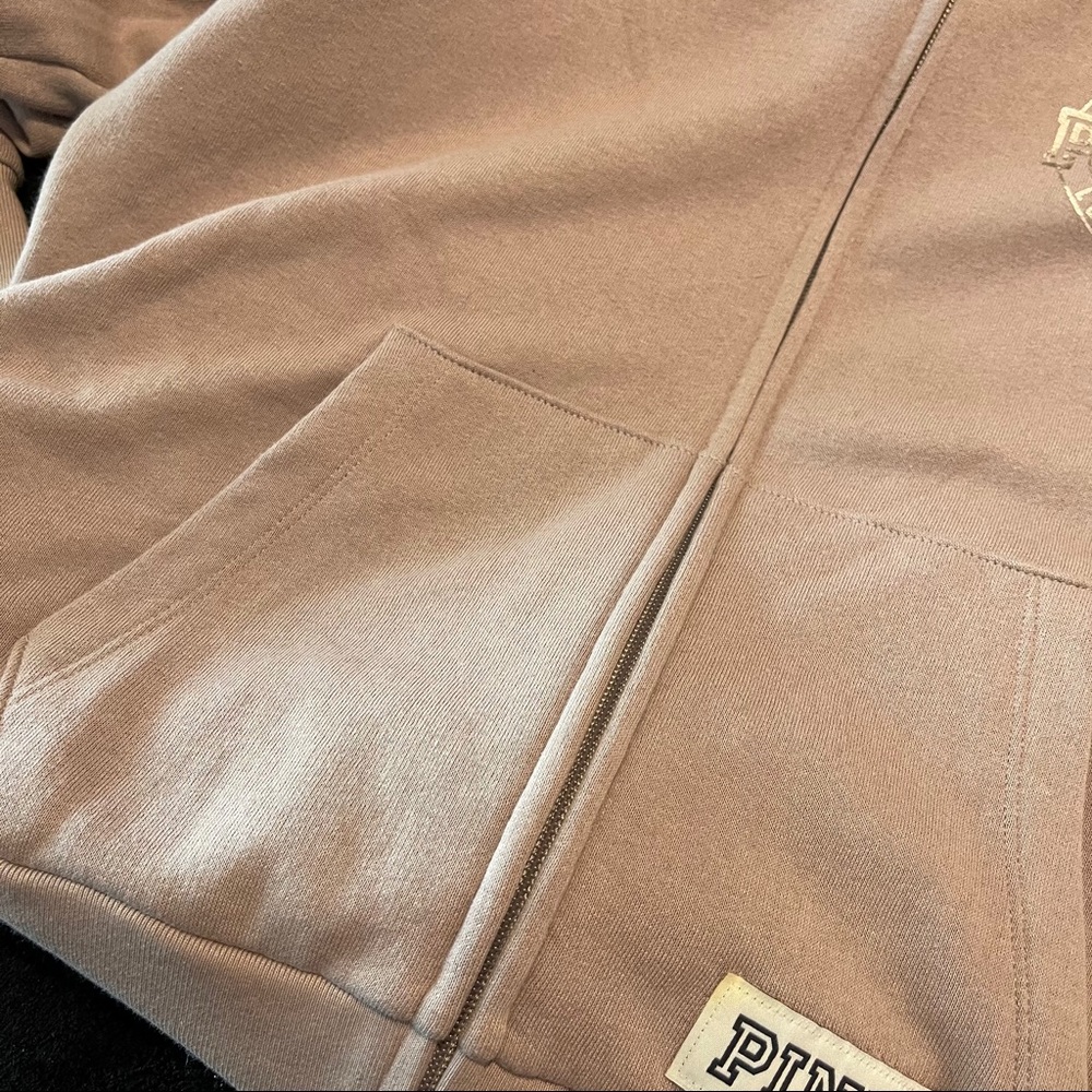 💕 VS PINK 💕 Hoodie Jacket Full Zip Large - Picture 11 of 11